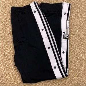 Adidas snap-up sweat pants